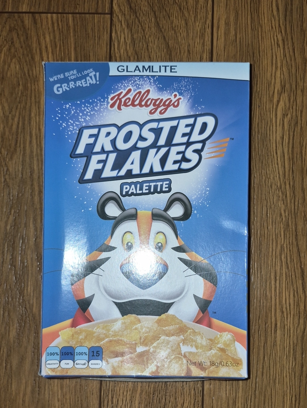Kellogg's Frosted Flakes x Glamlite Eyeshadow Palette - Blue